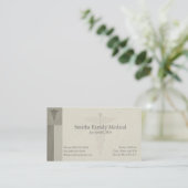 Arztkarte Visitenkarte (Stehend Vorderseite)