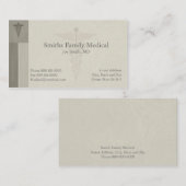 Arztkarte Visitenkarte (Vorne/Hinten)