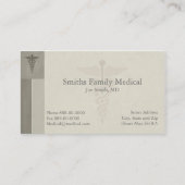 Arztkarte Visitenkarte (Vorderseite)