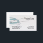 Arztkarte Visitenkarte<br><div class="desc">Eine Visitenkarte mit einem Logo des Arztes und einem Stethoskop. Dies kann von einem Arzt und Arzt sowie von einem Pflegepersonal oder von jedem anderen in der medizinischen Gesundheitsbranche verwendet werden.</div>