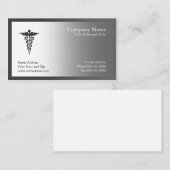 Arztkarte Visitenkarte (Vorne/Hinten)