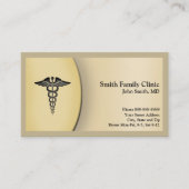 Arztkarte Visitenkarte (Vorderseite)