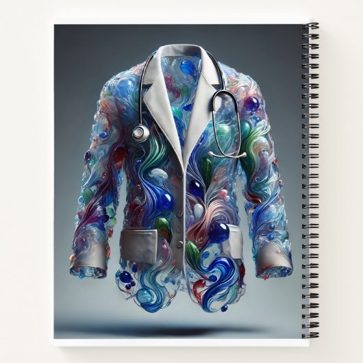 Arztkittel Notizblock (Rückseite)