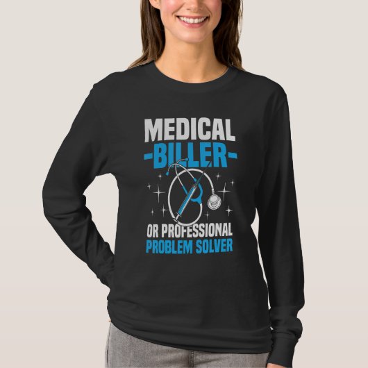 Ärztliche Abbilderin oder Berufliche Problemlösung T-Shirt (Vorderseite)