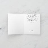 Ärztliche Abschluss-Karte Karte (Innenseite)