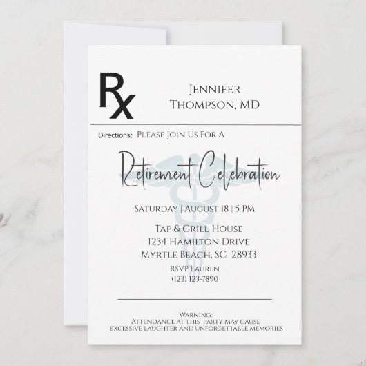 ärztliche Altersvorsorge - Aufforderung Einladung (Vorderseite)