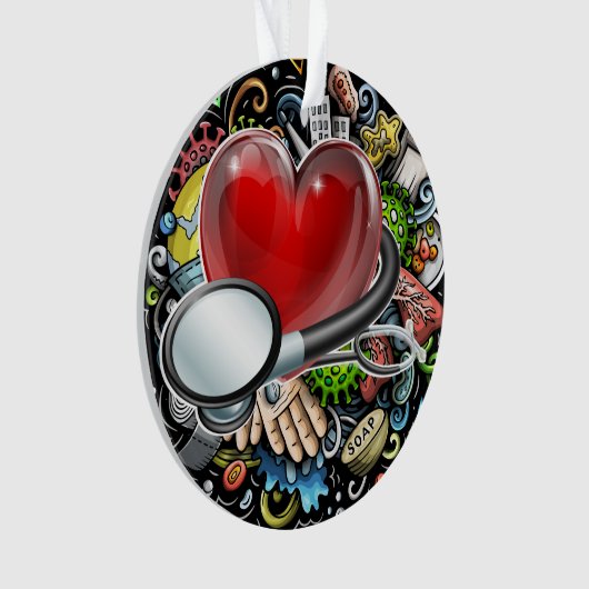 Ärztliche Arbeitsorganisation Ornament (Vorderseite)