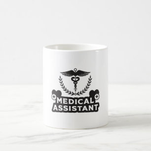 Ärztliche Assistentin Doktor Krankenkrankenhaus Fu Kaffeetasse
