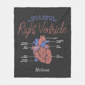 Ärztliche Assistentin Krankenpflege EMT paramedic  Fleecedecke (Vorderseite)