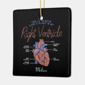 Ärztliche Assistentin Krankenpflege EMT paramedic  Keramikornament (Links)