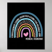 Ärztliche Assistentin Mitleid Gekümmert Poster (Vorne)