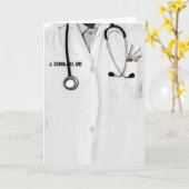 ärztliche Beurteilung Karte (Gelbe Blume)