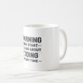 Ärztliche Coder-Warnung: Ich kann mit dem Codieren Kaffeetasse (VorderseiteRechts)