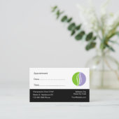 Ärztliche Erinnerung Terminkarte (Stehend Vorderseite)