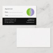 Ärztliche Erinnerung Terminkarte (Vorne/Hinten)