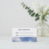 Ärztliche Ernennung Wolkenkratzer Terminkarte (Stehend Vorderseite)