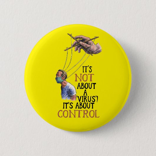 Ärztliche Freiheit Impfverbot Button (Vorderseite)