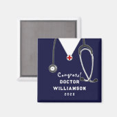 Ärztliche Glückwunsch der Medizinschule geben Gesc Magnet (Vorderseite/Rückseite)