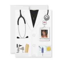 Ärztliche Graduierungspartei Einladung