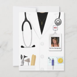 Ärztliche Graduierungspartei Einladung