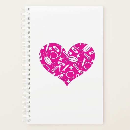 Ärztliche Herzkrankheiten Ärzte EMT CNA Planer (Vorderseite)