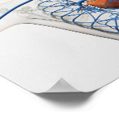 Ärztliche Illustration des Kreislaufsystems Poster (Ecke)