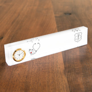 Ärztliche Krankenanstalt Zuhause Art Namensplakette