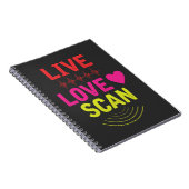 Ärztliche Krankenpflege Krankenschwester Sonograph Notizblock (Rechte Seite)