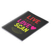 Ärztliche Krankenpflege Krankenschwester Sonograph Notizblock (Linke Seite)