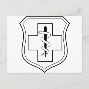 Ärztliche Krankenschwester Medizinstanz Destiny's  Postkarte