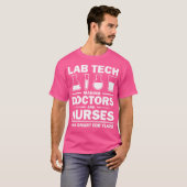 Ärztliche Laboratorien der coolen Labrador-Woche T-Shirt (Vorne ganz)