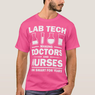Ärztliche Laboratorien der coolen Labrador-Woche T-Shirt