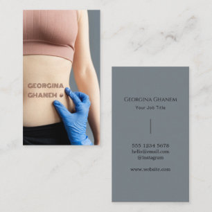 Ärztliche Patientenversorgung Visitenkarte