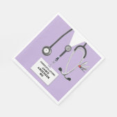 Ärztliche Schule Graduation Party Napkins Serviette (Ecke)