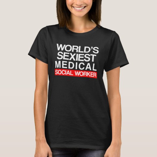 Ärztliche Sozialarbeiter MSW T-Shirt (Vorderseite)