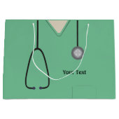 Ärztliche Untersuchung Ärztin Krankenschwester Lt Große Geschenktüte (Vorderseite)