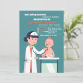 Ärztliche Untersuchung der Einladung von Baby-Absc (Stehend Vorderseite)