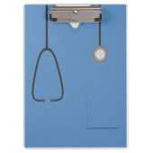 Ärztliche Untersuchung Krankenschwester Doktor Blu Klemmbrett (Vorderseite)