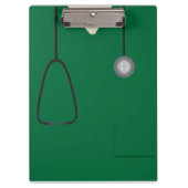 Ärztliche Untersuchung Krankenschwester Doktor Dar Klemmbrett (Vorderseite)