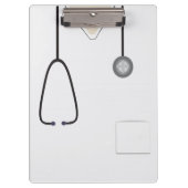 Ärztliche Untersuchung Krankenschwester Doktor Ste Klemmbrett (Vorderseite)