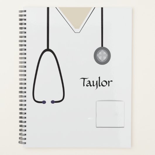 Ärztliche Untersuchung Krankenschwester Doktor Whi Planer (Vorderseite)