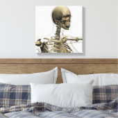 Ärztliche Veranschaulichung des Schädels einer Fra Leinwanddruck (Insitu (Schlafzimmer))