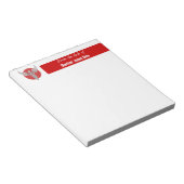 ärztliche Verschreibung | Personalisieren Notizblock (angewinkelt)