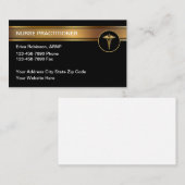 Ärztliche Visitenkarten für Krankenpfleger Visitenkarte (Vorne/Hinten)