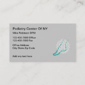 Ärztliche Visitenkarten Visitenkarte (Vorderseite)