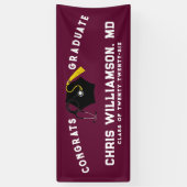 Ärztlicher Abschluss Banner (Vertikal)