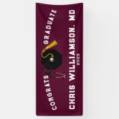 Ärztlicher Abschluss Banner (Vertikal)