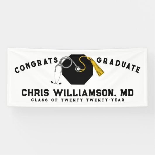 Ärztlicher Abschluss Banner (Horizontal)