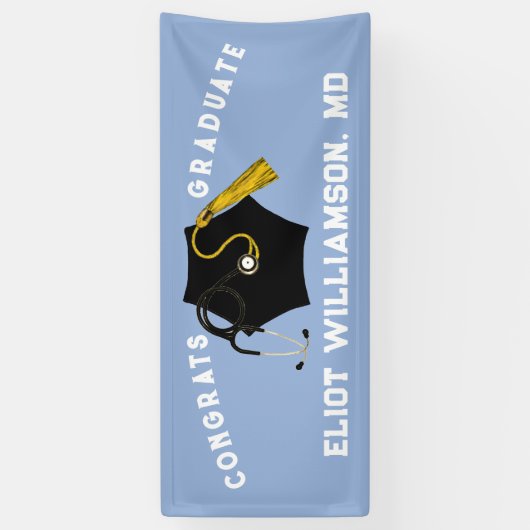 Ärztlicher Abschluss Banner (Vertikal)