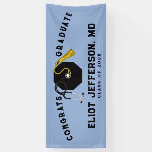 Ärztlicher Abschluss Banner (Vertikal)